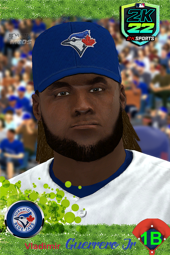 Face Vladimir Guerrero Jr MVP 19 - Faces - MVP Mods